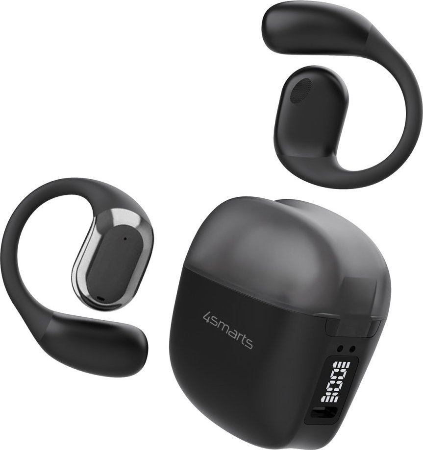фото Навушники TWS 4smarts SkyBuds Sport Black