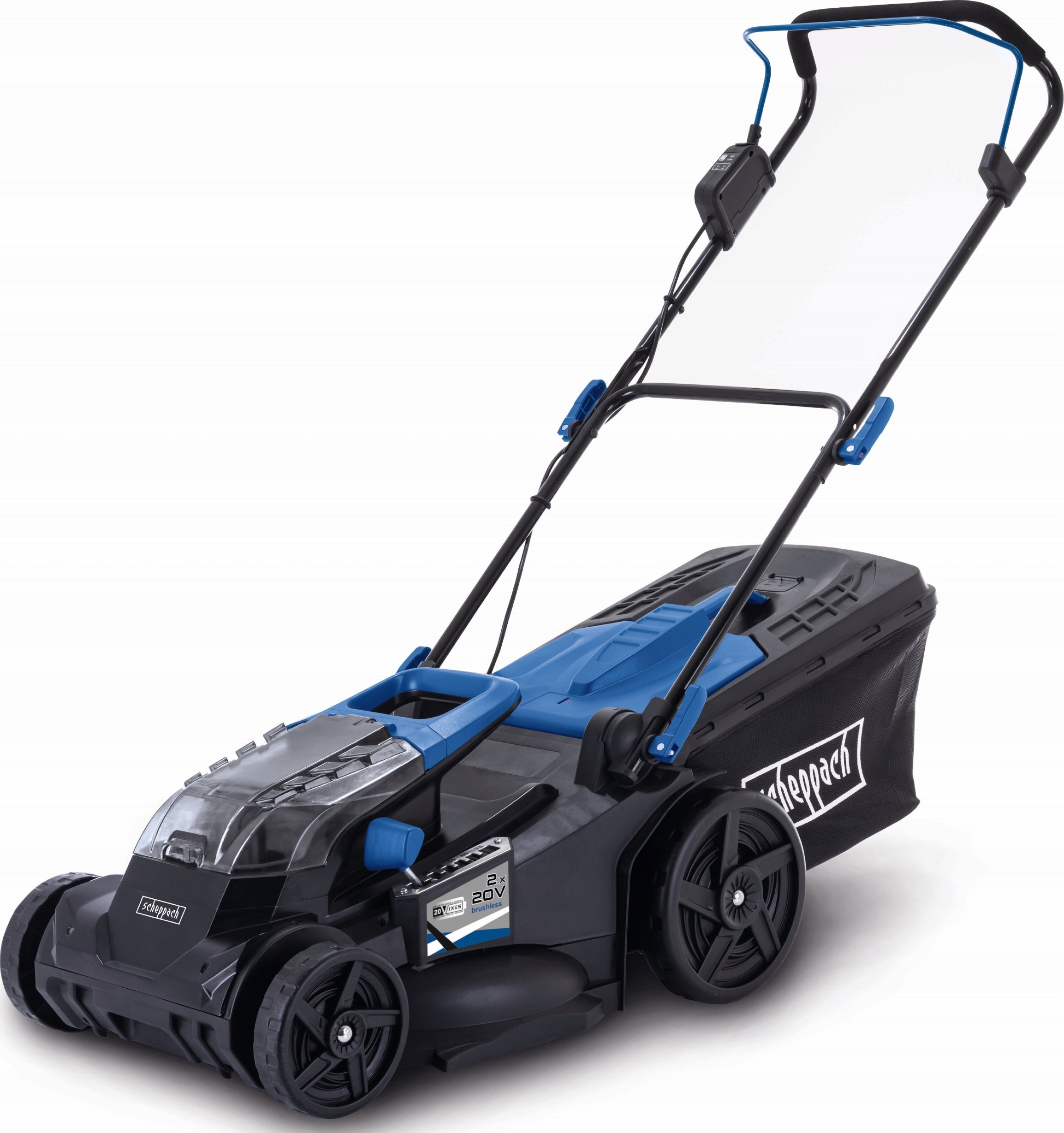 фото Газонокосарка акумуляторна Scheppach BC-MP430-X 20 V IXES