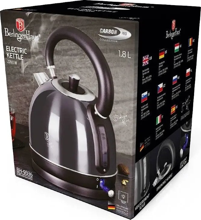 фото Електрочайник Berlinger Haus BH-9336 Carbon Pro