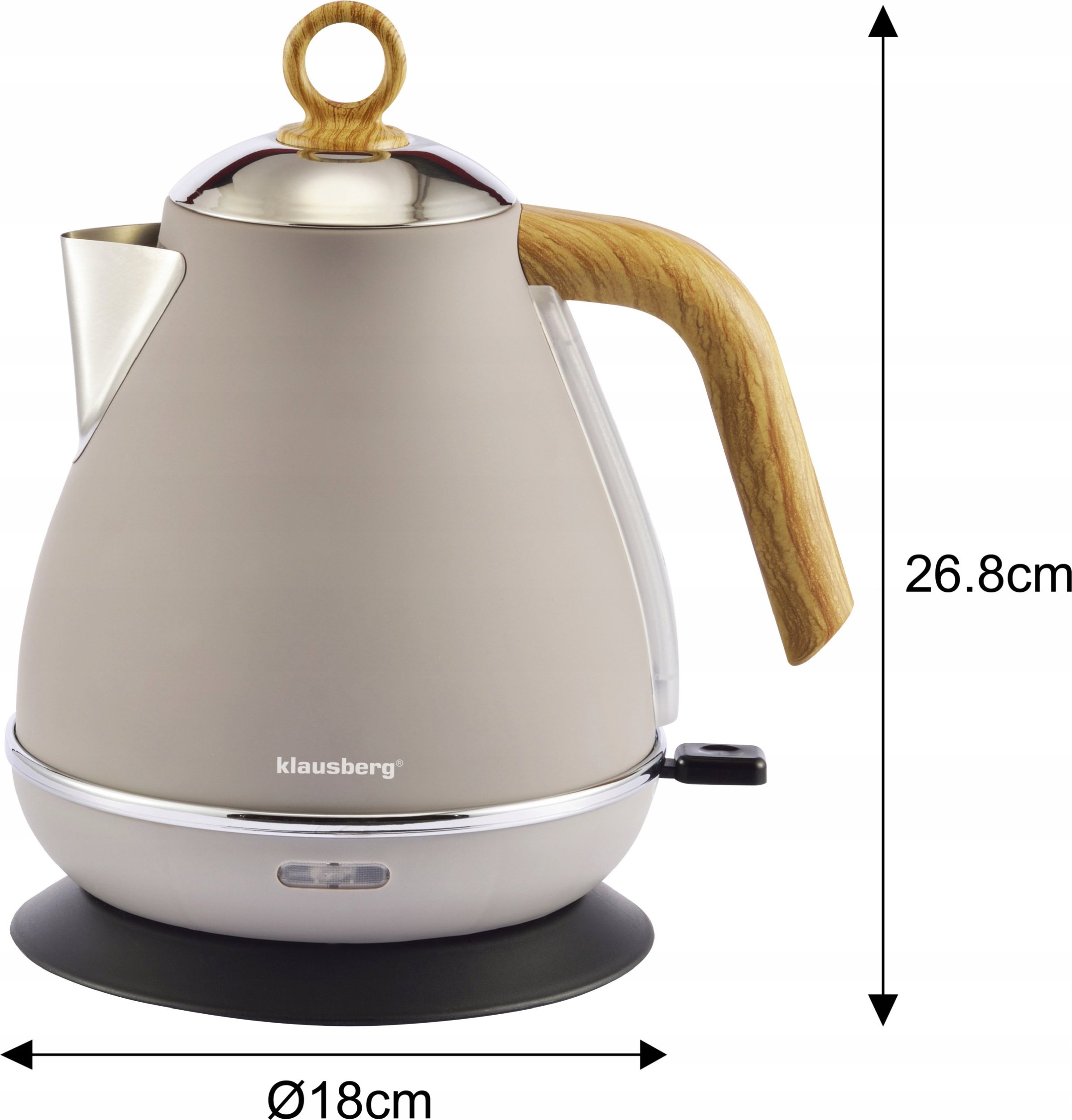 фото Чайник Klausberg KB-7707 Beige