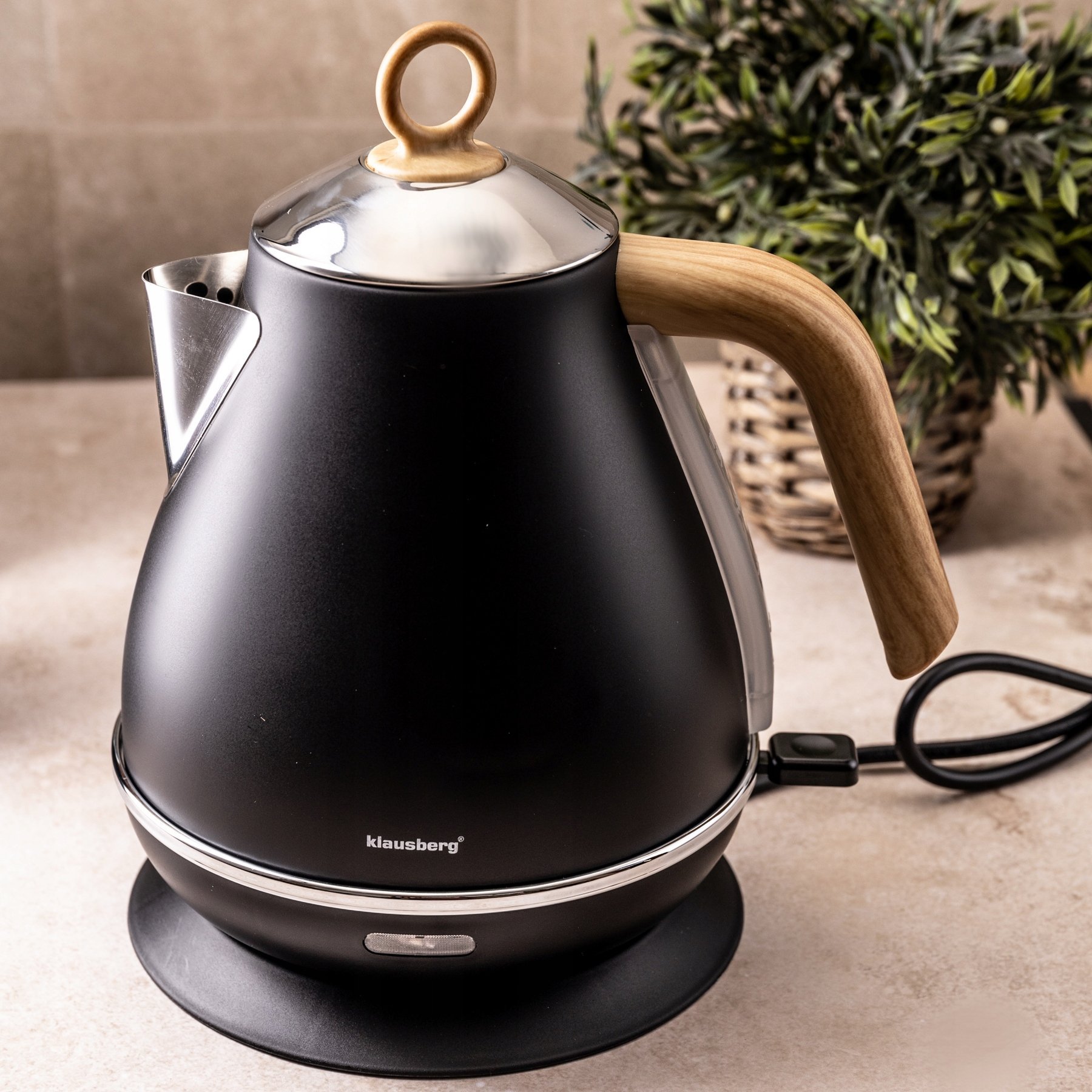 фото Чайник Klausberg KB-7706 Black