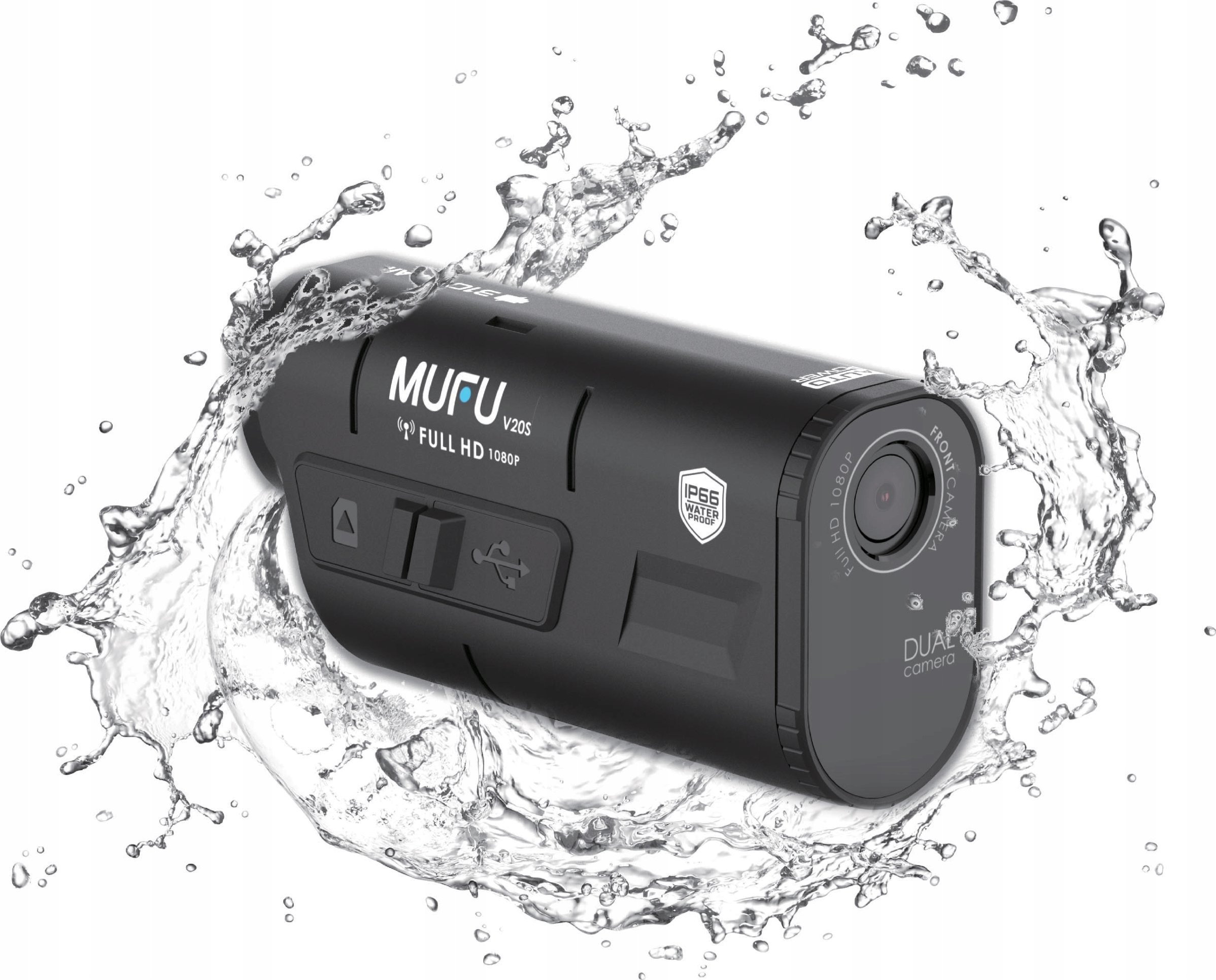 фото Мотоцикловий відеореєстратор MUFU V30S