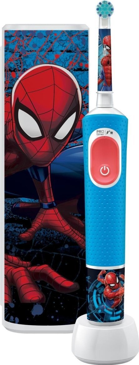 фото Електрична зубна щітка Oral-B Kids Spider-Man D103.413.2KX Special Edition