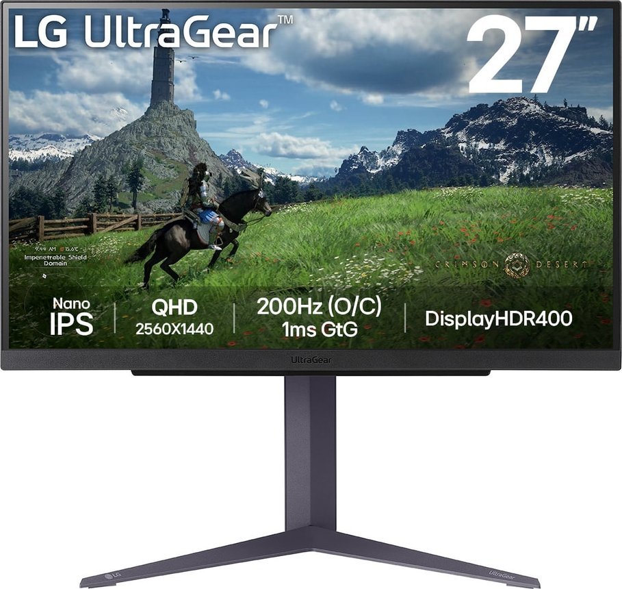 фото Монітор LG UltraGear 27GS85QX-B