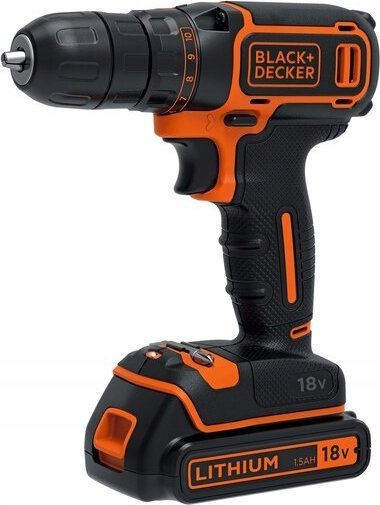 фото Дриль Black+Decker BDCD18K