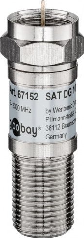 Goobay Ogniwo tłumiące do instalacji satelitarnych 10 dB