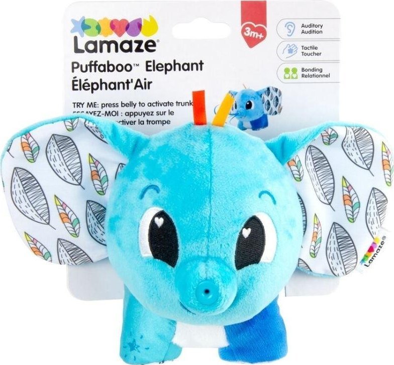 Tomy TOMY Lamaze Dmuchający słonik piszczący L27467 /4