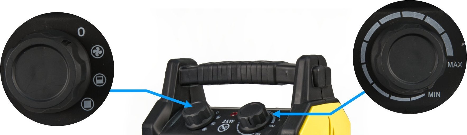 фото Промисловий тепловентилятор Geko G80405