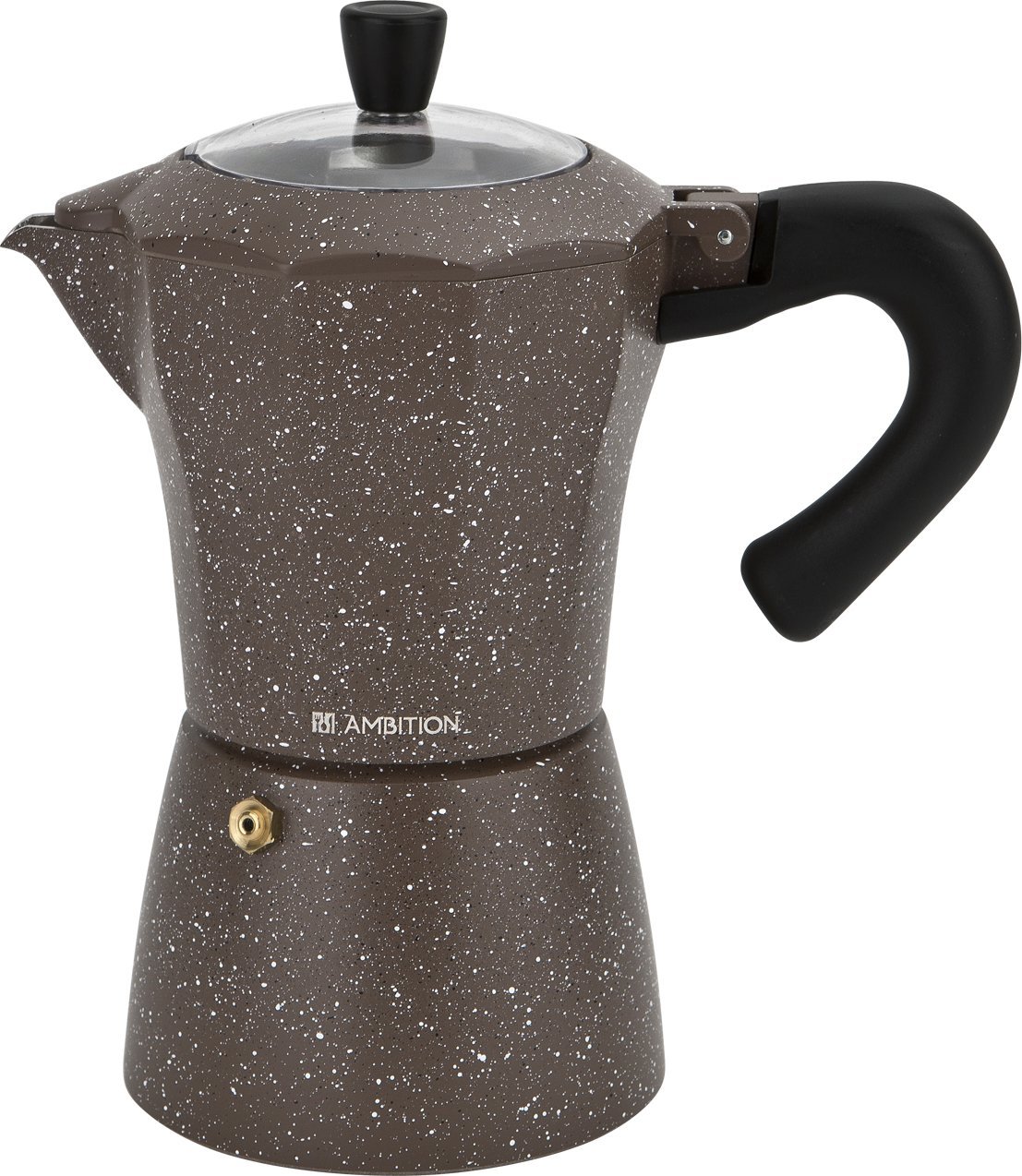 фото Кавоварка гейзерна Ambition 300 ml Arras Brown (MT18/3B)