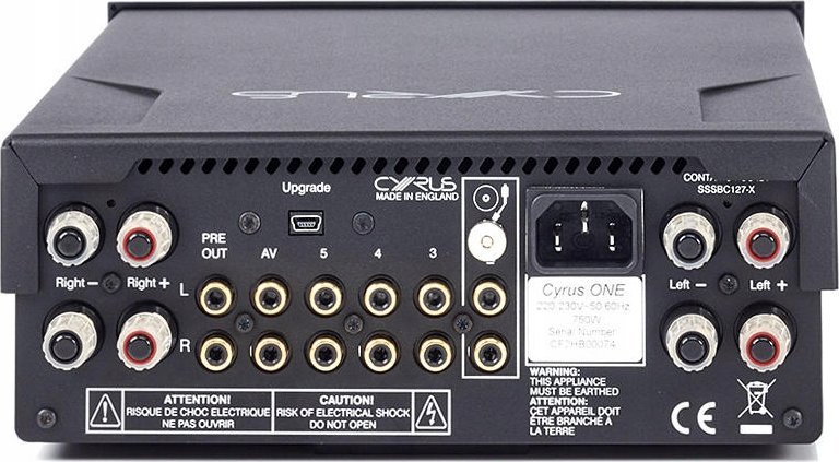 фото Інтегральний підсилювач Cyrus One B Stereo Black