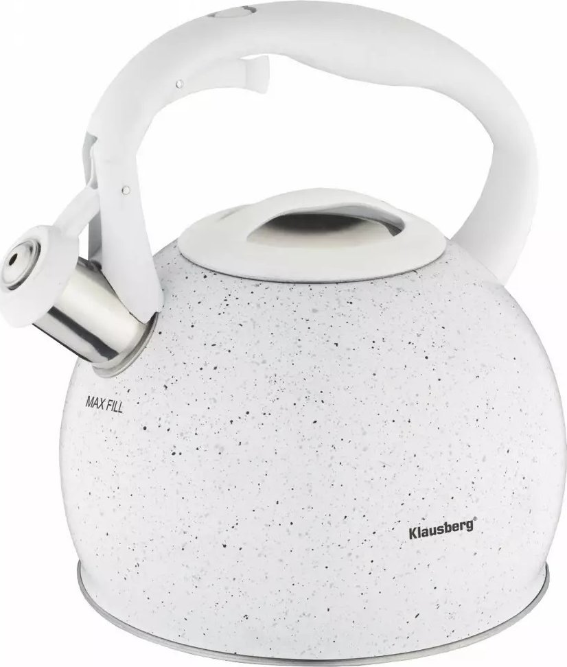 фото Чайник Klausberg KB-7265 White