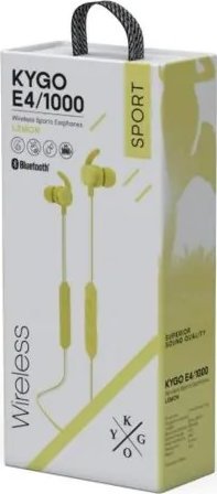 фото Навушники з мікрофоном Kygo E4/1000 Lime