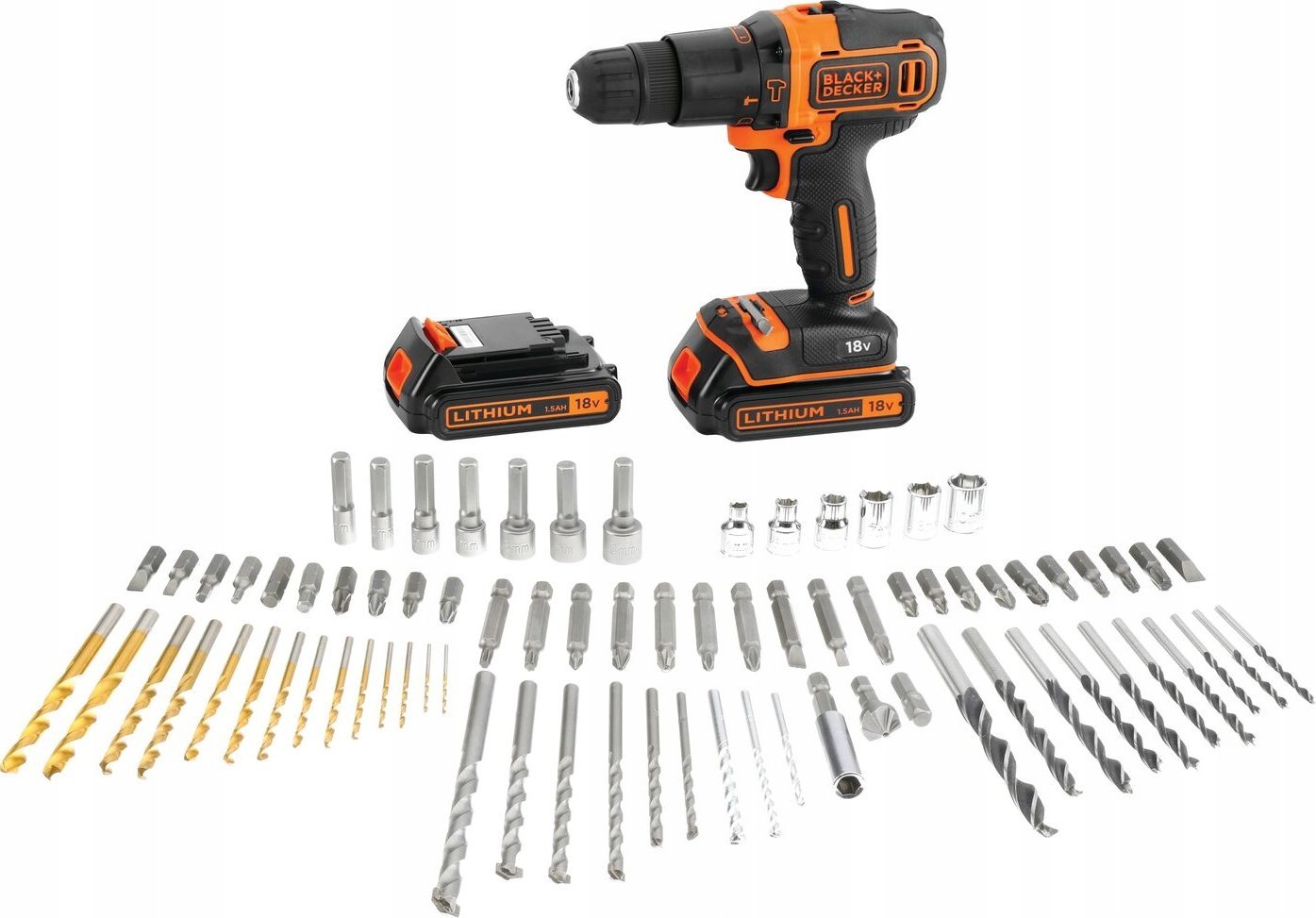 фото Дриль Black+Decker BDC718AS2F