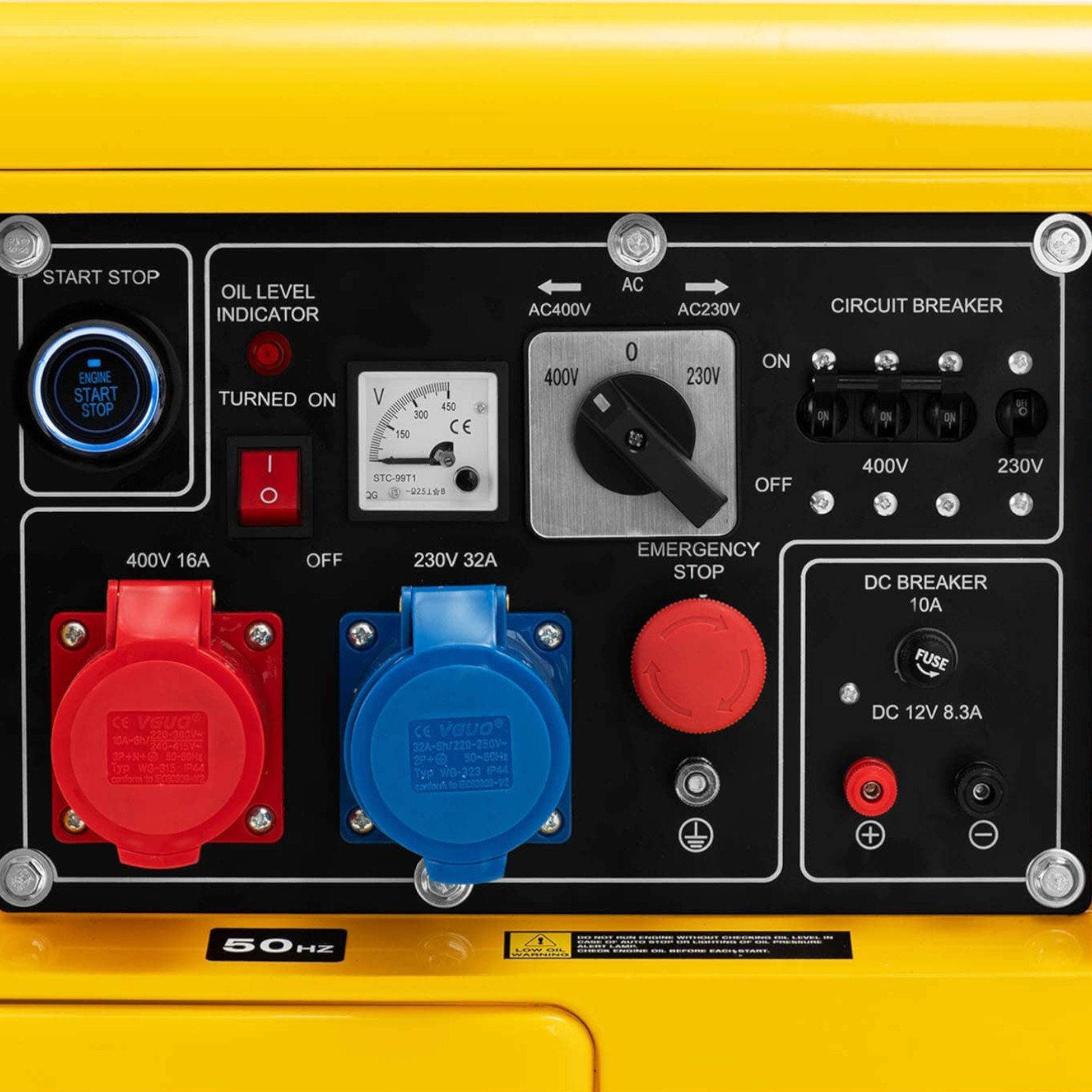 фото Дизельний генератор MSW 240/400 V 6000 W AVR (10062300)