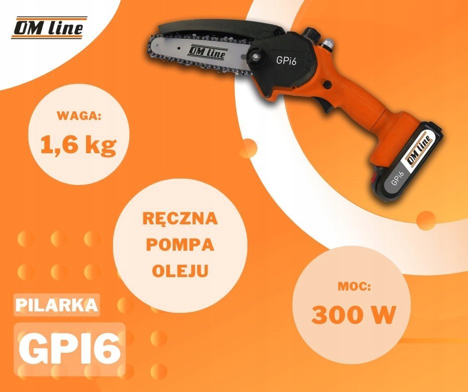 фото Акумуляторна міні пила Oleo-Mac OM-LINE GPi6