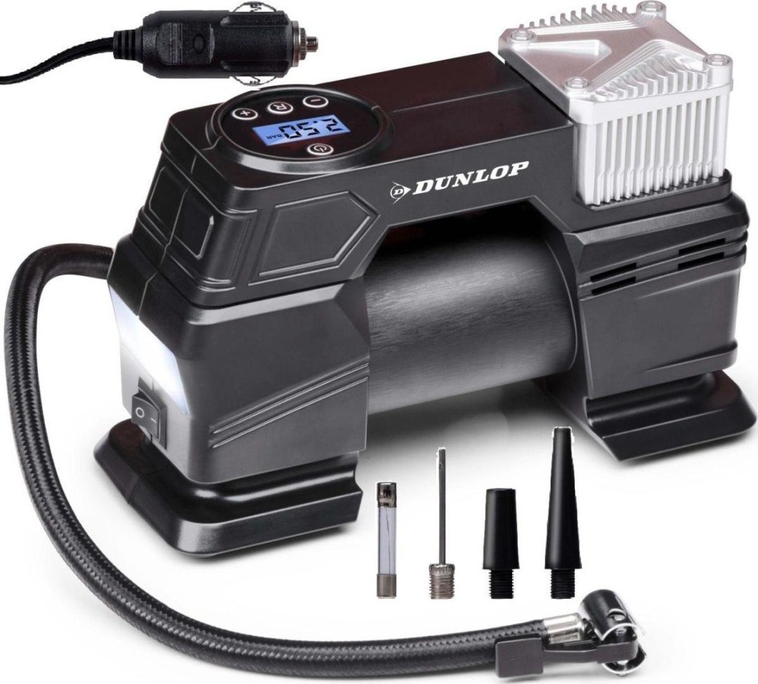 фото Автомобільний компресор (електричний) Dunlop 150 PSI