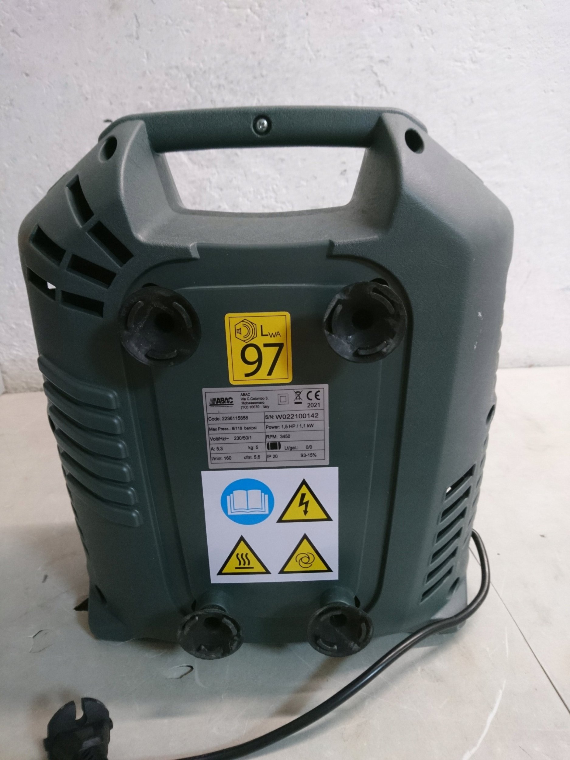 фото Компресор Abac O15 Case 0 (2236115858)