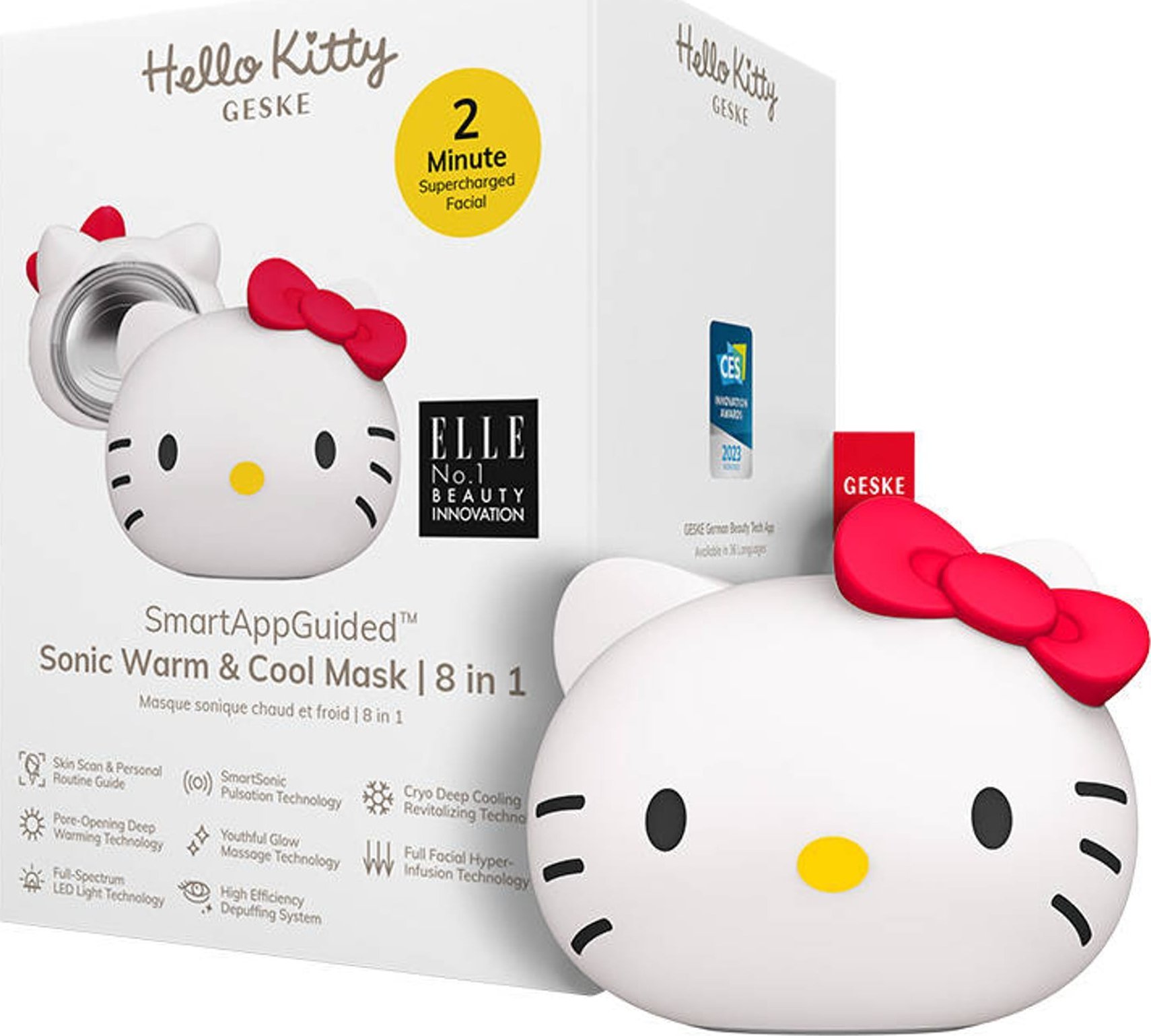 фото Маска для обличчя Geske Sonic Warm & Cool Mask 8 in 1 by Hello Kitty Starlight (HK000001ST01)
