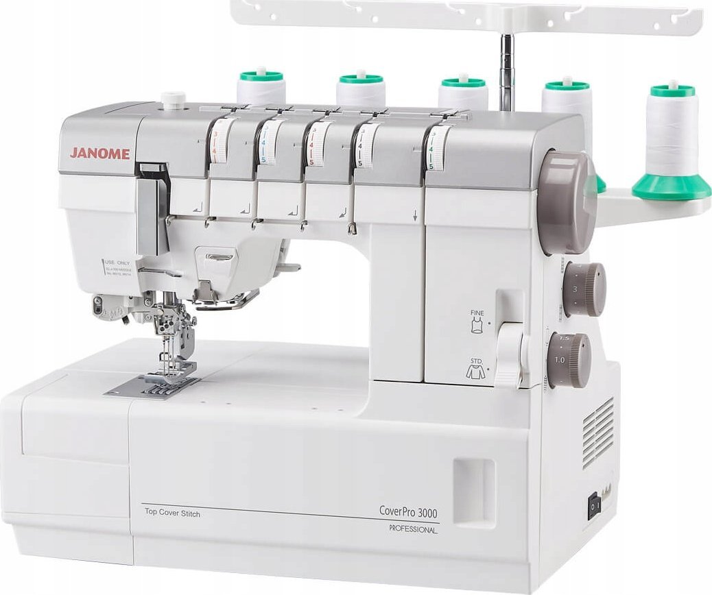 фото Швейна машинка електромеханічна Janome Cover Pro 3000 Professional