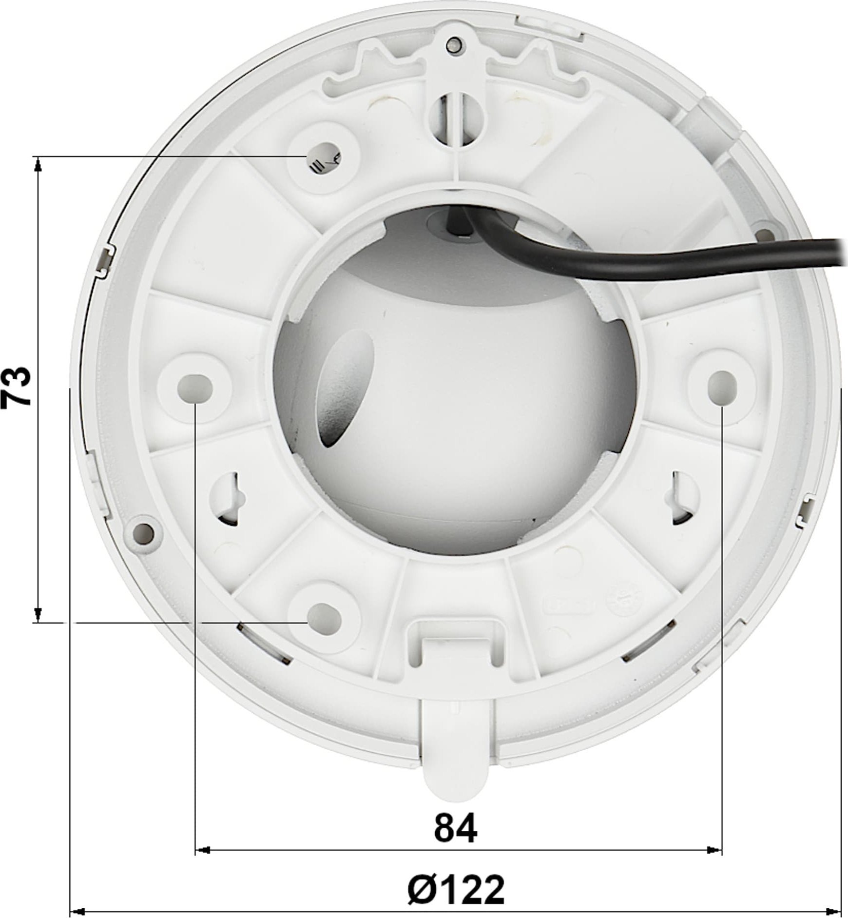фото IP-камера відеоспостереження Dahua Technology HAC-HDW2241TMQ-A-0280B-S2-DIP