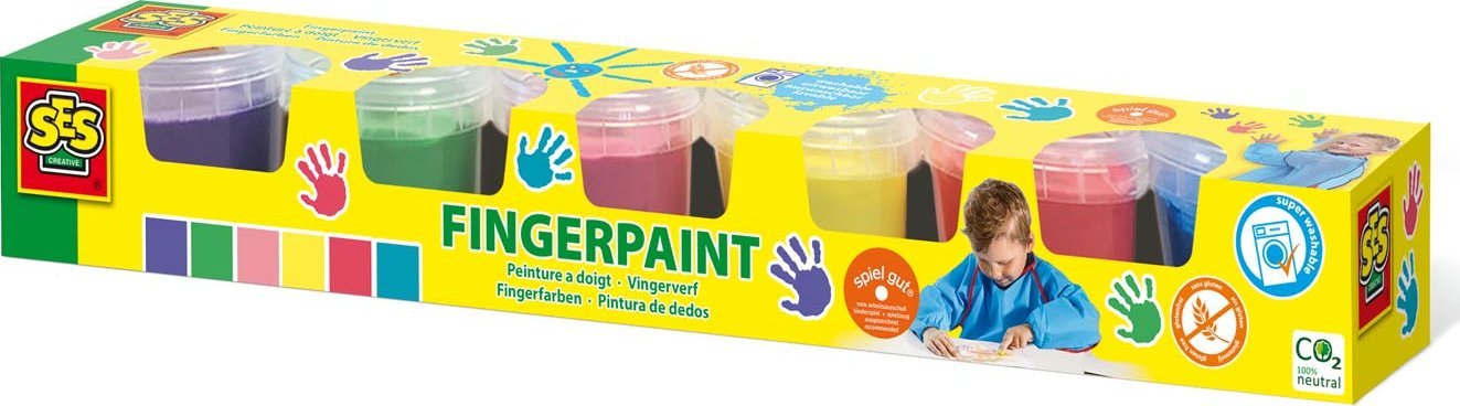 SES SES Fingerpaint, 6 colours