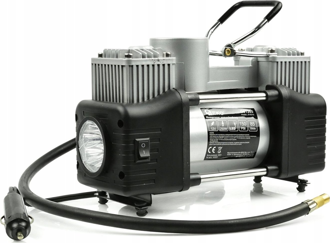 фото Автомобільний компресор (електричний) Geko G01265