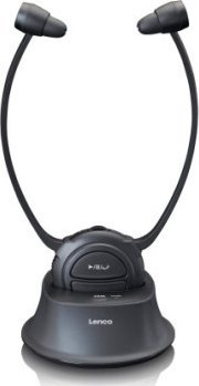 фото Навушники без мікрофону Lenco HPW-400 Black