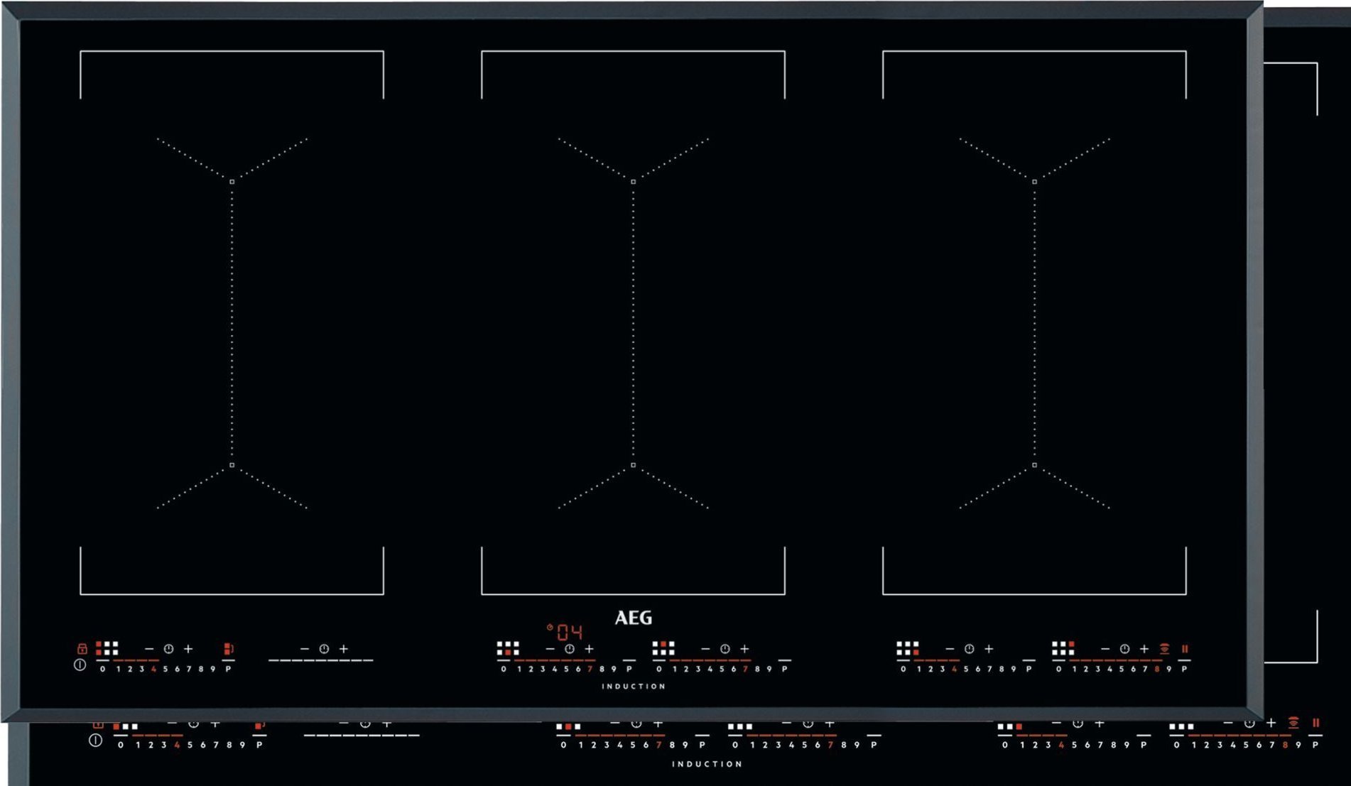 фото Індукційна варильна поверхня AEG IKE96654FB