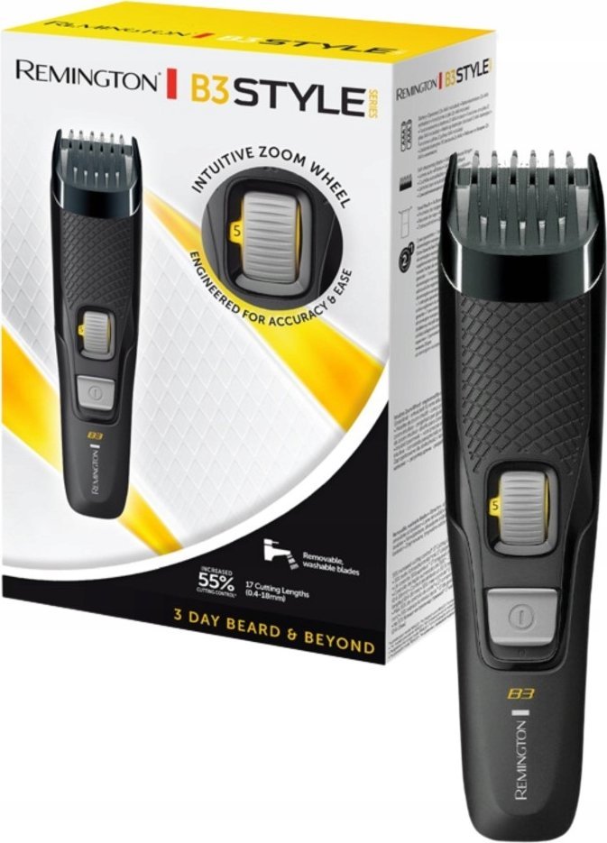 фото Тример для стрижки бороди і вусів Remington Style Series B3 MB3000