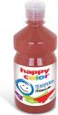 Happy Color Farba 500 ml ciemnobrązowa
