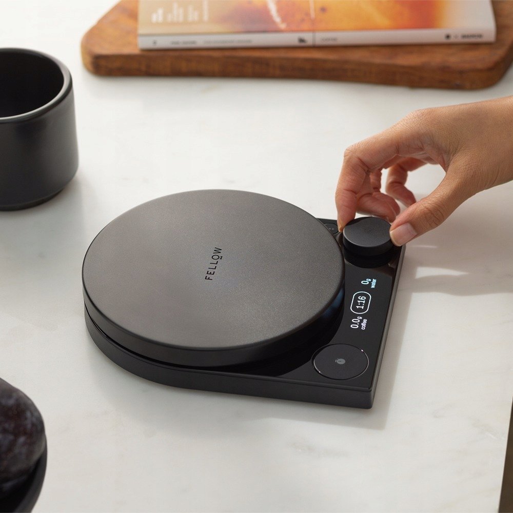 фото Ваги кухонні електронні Fellow Tally Pro Black