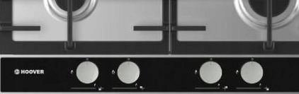 фото Варильна поверхня газова Hoover HHG6BR4WVX
