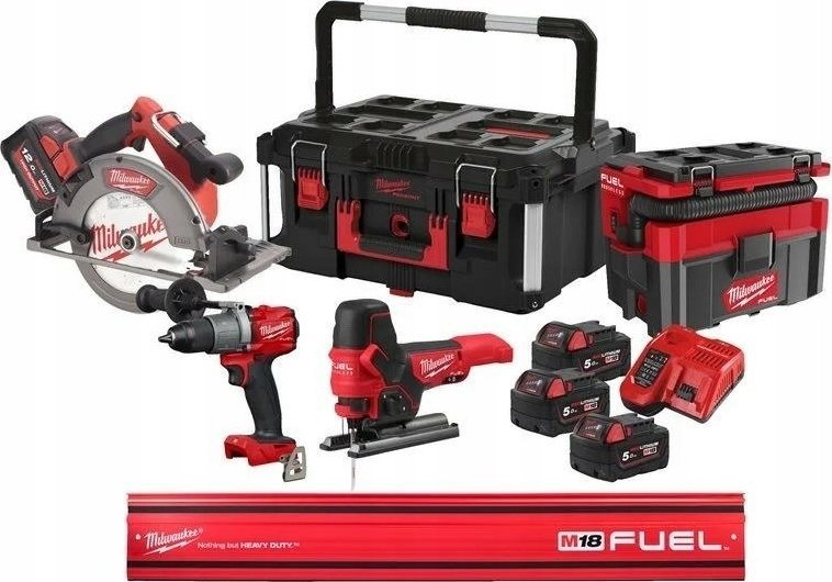 фото Набір інструментів Milwaukee M18 FPP4L-124P (4933481015)