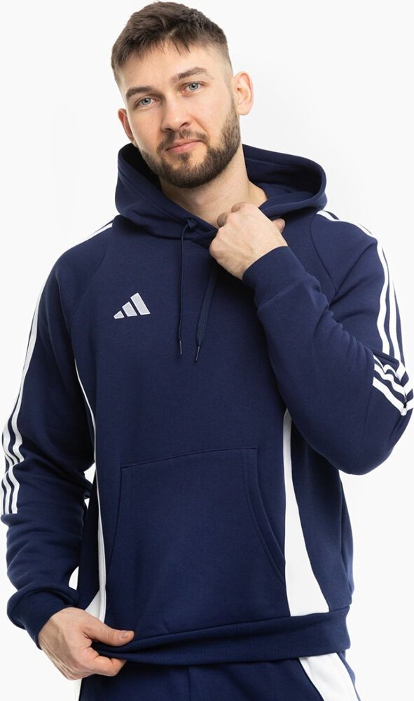 Adidas Bluza męska adidas Tiro 24 Sweat Hooded niebieska IR7546 L