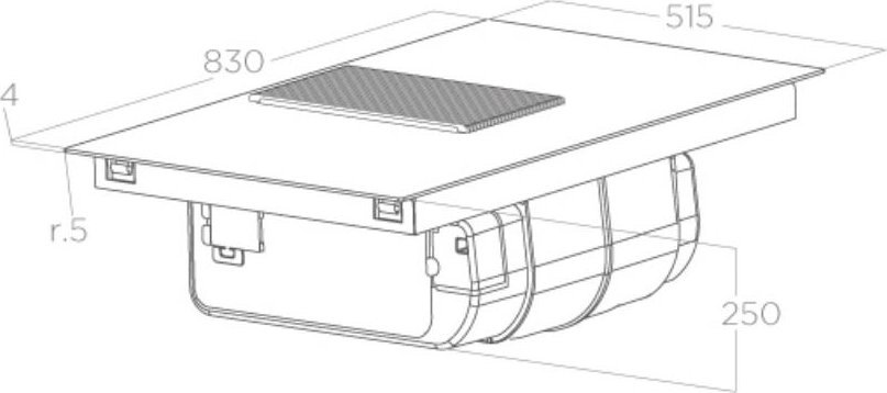 фото Індукційна варильна поверхня Elica Nikolatesla Prime S+ BL/A/83 (PRF0182325)