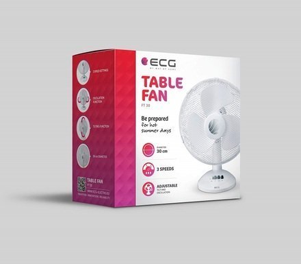 фото Вентилятор настільний ECG FT 30a