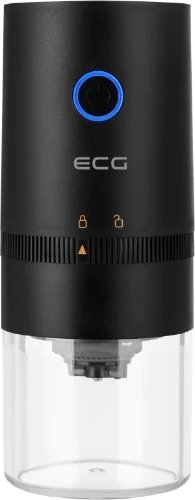 фото Кавомолка електрична акумуляторна ECG KM 150 Minimo Black