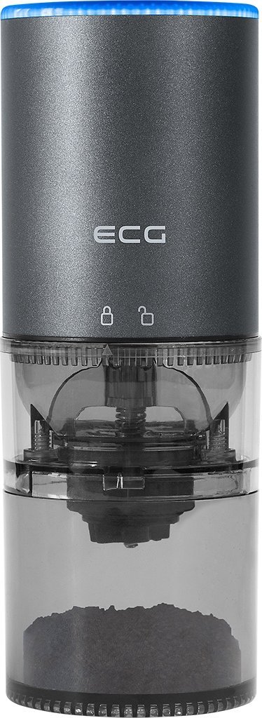 фото Кавомолка електрична акумуляторна ECG KM 160 Minimo Premio