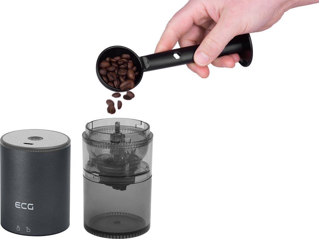 фото Кавомолка електрична акумуляторна ECG KM 160 Minimo Premio