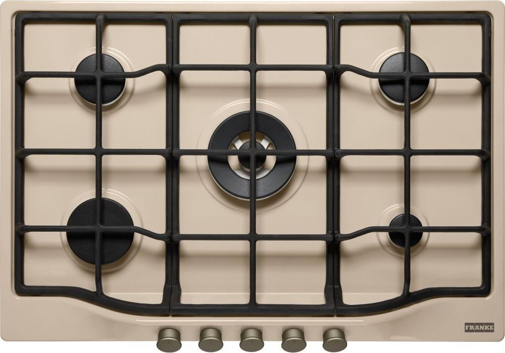фото Газова варильна поверхня Franke FCH 755 4G TC Beige (106.0696.853)