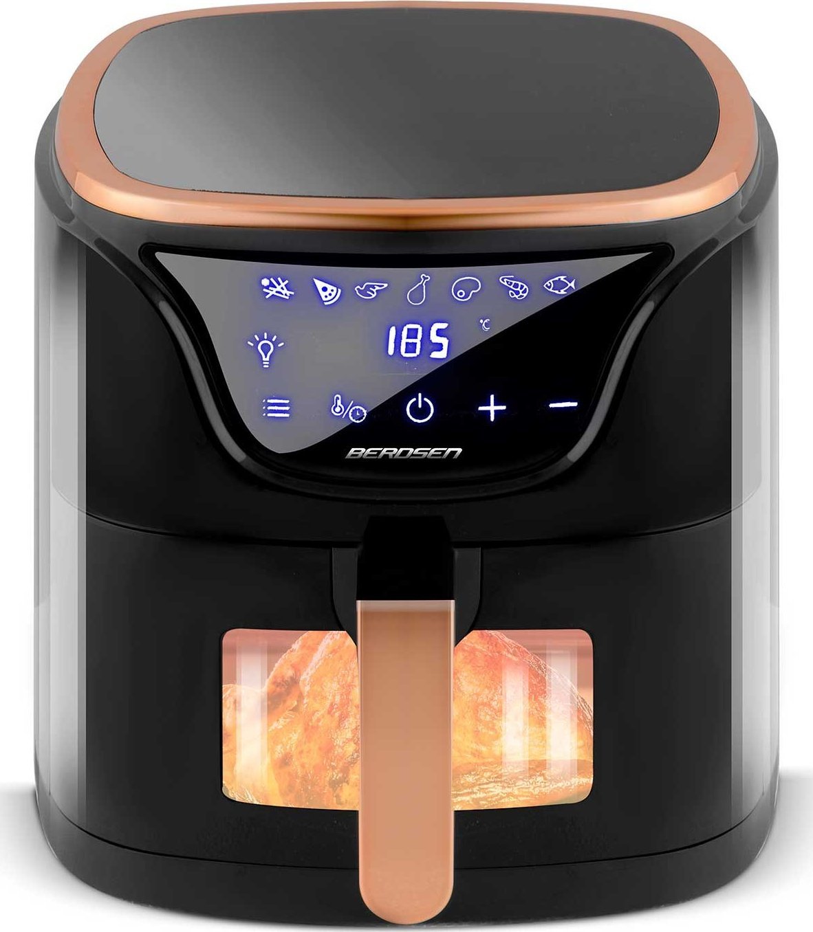 фото Мультипіч (аерофритюрниця) Berdsen BD-652 Black/Gold