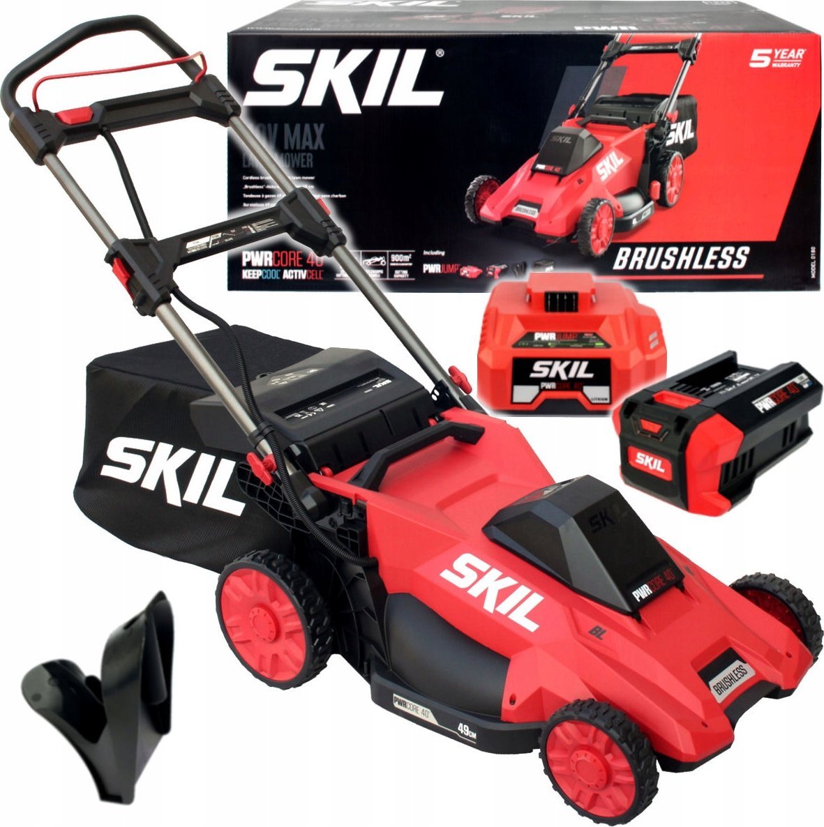 фото Газонокосарка акумуляторна Skil 0180AA