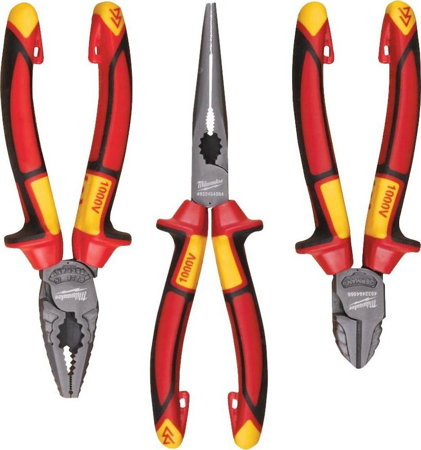 Milwaukee MILWAUKEE PLIERS SET 3 pcs. VDE