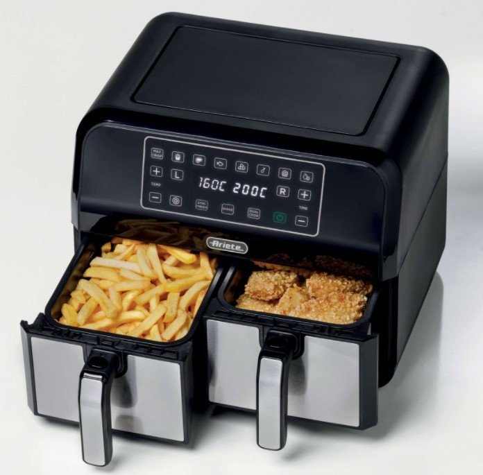 фото Мультипіч (аерофритюрниця) Ariete 4624 Black/Silver