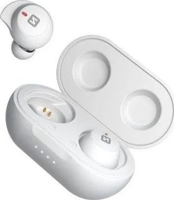 фото Навушники TWS Swissten Stone Buds White