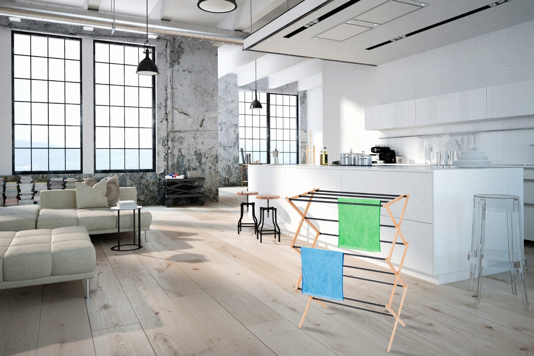 фото Підлогова сушилка для білизни Promis SU113