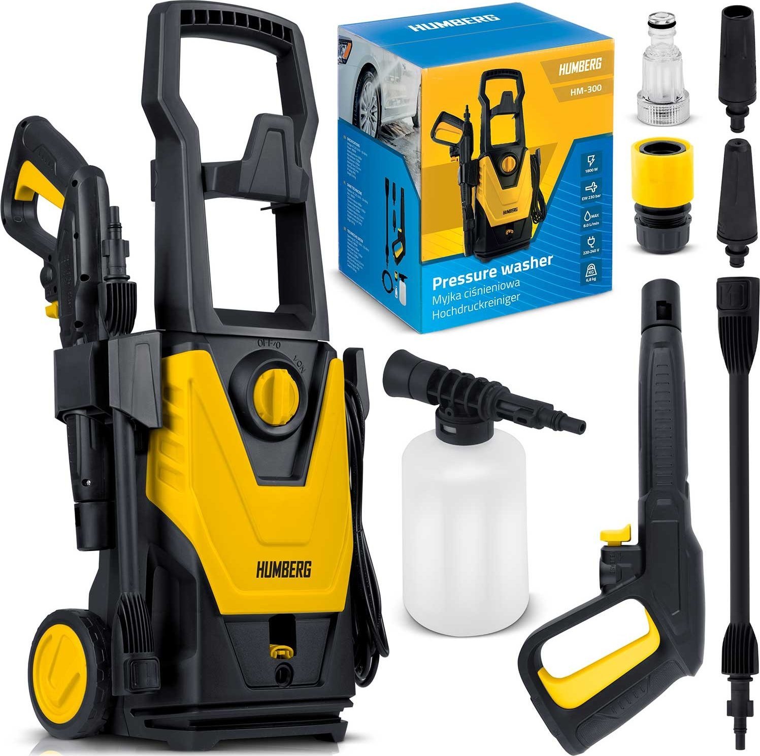 фото Мінімийка високого тиску Humberg HM-300