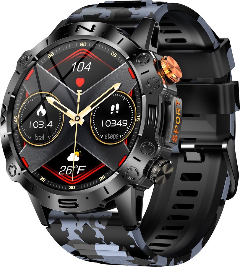 фото Смарт-годинник Gravity GT20-5 Black