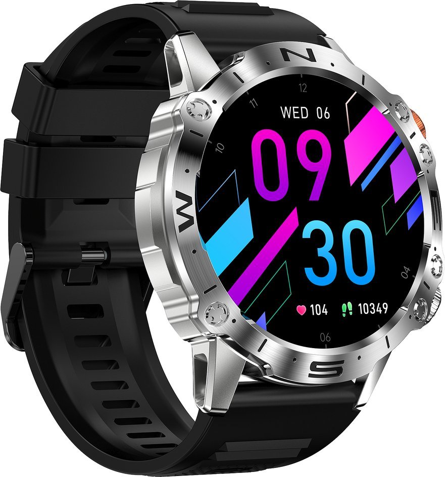 фото Смарт-годинник Gravity GT20-4 Silver