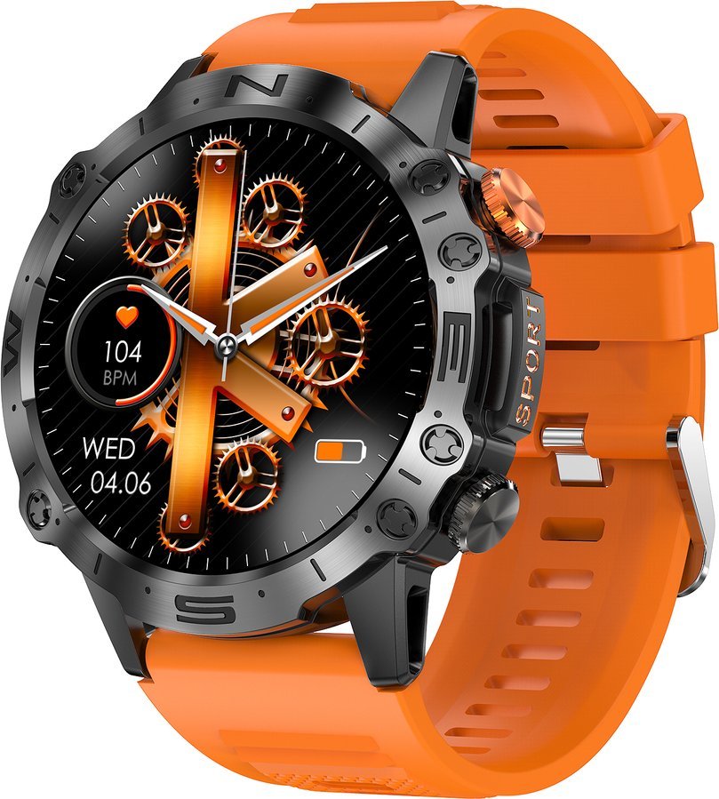 фото Смарт‑часы Gravity GT20-3 Black/Orange